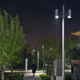AL 2545-2 Pole LED: 2x30W