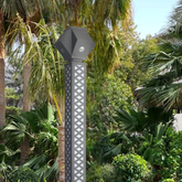 AL 9999 3mtr. Pole LED: 80W + 48W (diffuser)