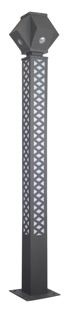 AL 9999 3mtr. Pole LED: 80W + 48W (diffuser)