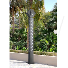 AL 9999 3mtr. Pole LED: 80W + 48W (diffuser)