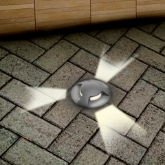 LED: 3x1W